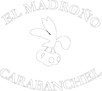 Bar Terraza El Madroño - logo blanco