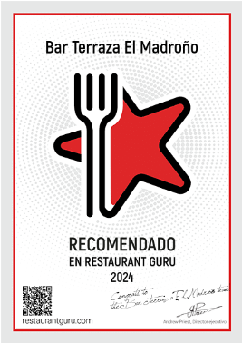 Premio Guru 2024 ★ Bar Terraza El Madroño