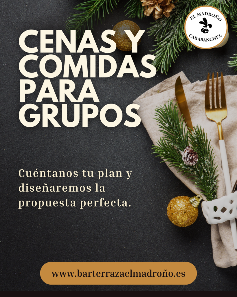 comida grupos madrono 2025 ★ Bar Terraza El Madroño